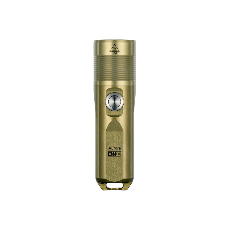 Aurora A23 Pro Aerospace 7075 Al Military Tan EDC LED Flashlight