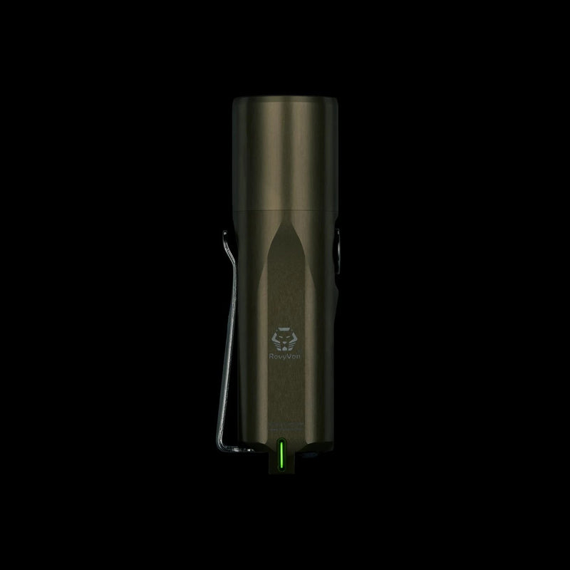 Aurora A23 Pro Aerospace 7075 Al Military Tan EDC LED Flashlight